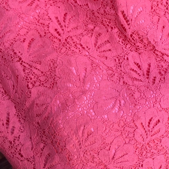 💜💜CORAL LACE ROMPER💜💜 - Picture 2 of 7